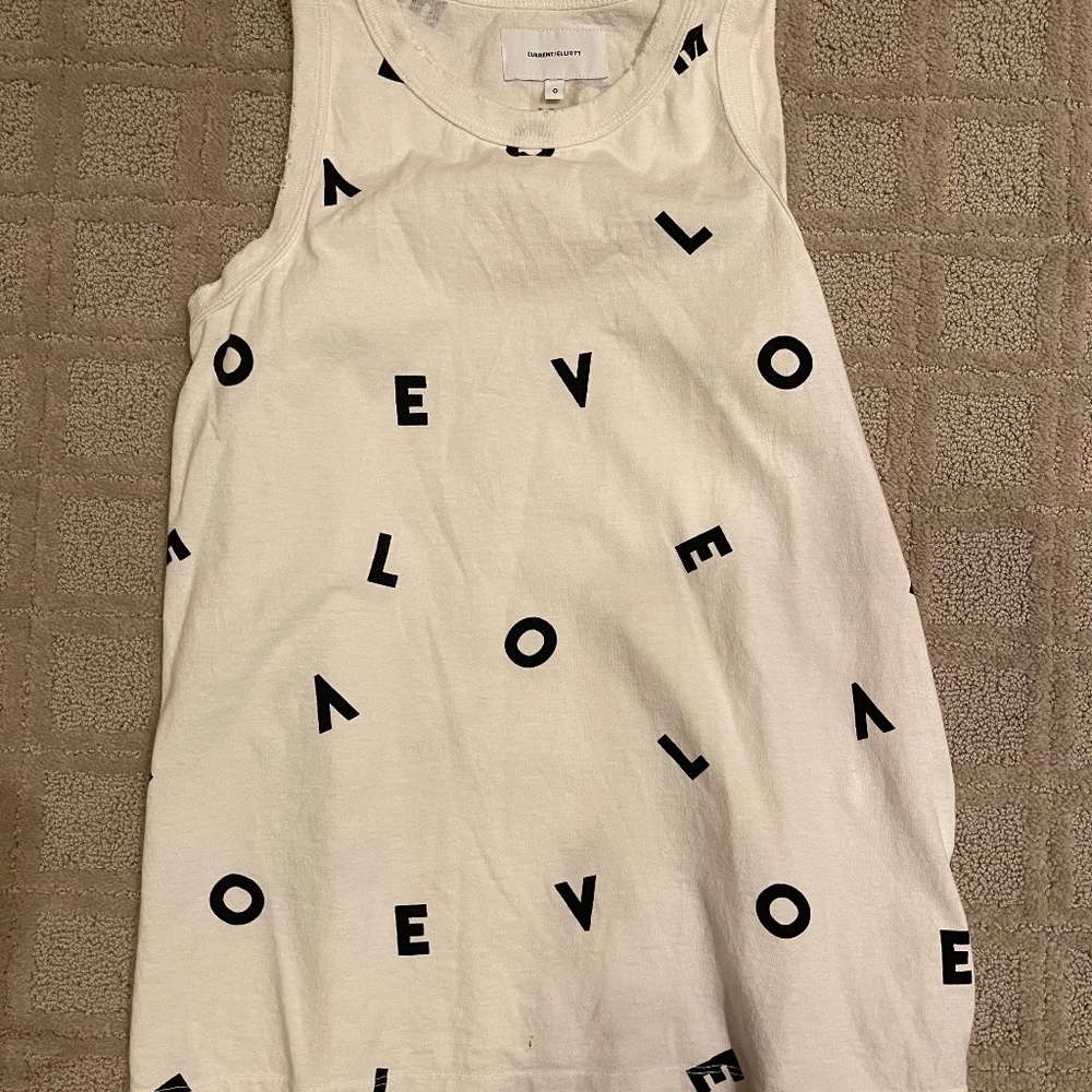 Current Elliot Graphic tank